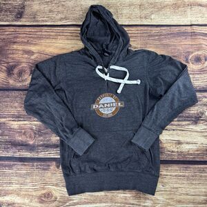 J AMERICA Lightweight Sweatshirt Hoodie Womens Gray Pullover Kangaroo Pocket M